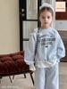 JJ 1237 - Bộ nỉ da cá mỏng Jam & Jenny 2 màu hồng/xanh bé gái size 2-12y