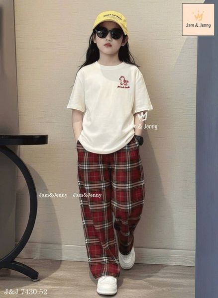 BJJCCĐ.7430 - Set bộ Jam & Jenny dòng size lớn size 6-12y