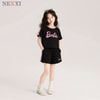 2604.81 - Bộ thun ngắn tay Nexxi viền sọc búp bê size 3 - 8y