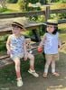 6002AHB - Combo 2 áo Beemo ba lỗ phối cổ, viền tay, in hình bé trai size 1-5y