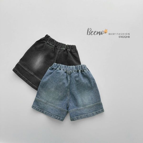 5162QHB - Quần jean Beemo đường viền gấu xanh size 80-130