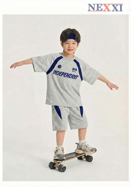 2602.8 - Bộ Nexxi thun phối màu independent 24 size 3-14y