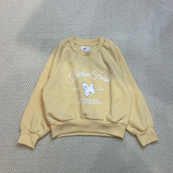 ABG23 - Áo nỉ Polham 2 màu vàng/rêu cho bé size 110-160