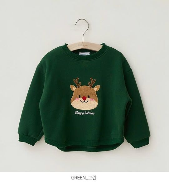 ABT05 - Áo nỉ bbz chủ đề Noel nhiều màu cho bé size 100-140