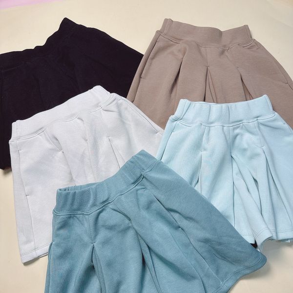 CVAY07 - Quần váy xếp ly vải thun mềm nhiều màu cho bé gái size 110-160