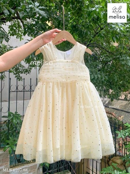 MLSDCC 6797 - Đầm trẻ em Melisa size 2-12y