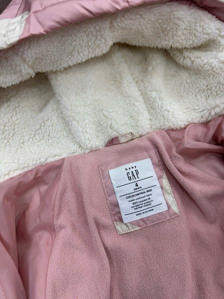 AK40 - Áo khoác phao lót nỉ Baby 2 màu hồng, rêu bé gái size 1-5y