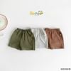 6003QHB - Quần thun cotton túi chéo Beemo nhiều màu cho bé size 1-6y