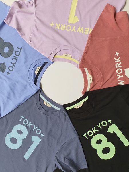 BBG34 - Bộ cotton Bee Mon Tokyo chữ số nhiều màu BTBG size 110-160