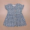 V00050 - Váy lanh hoa nhí nhiều màu BG size 2-14y