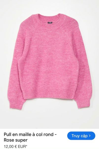 ABG32 - Áo len trơn nhiều màu cho bé size 3-12y