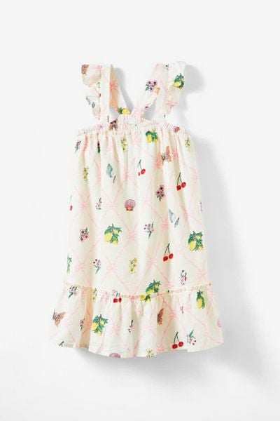 V00049 - Váy linen cánh tiên đuôi cá 3 màu size 2 - 14y