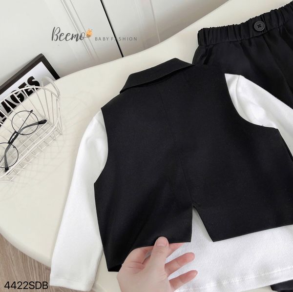 4579SDB - Bộ vest Beemo cho bé trai