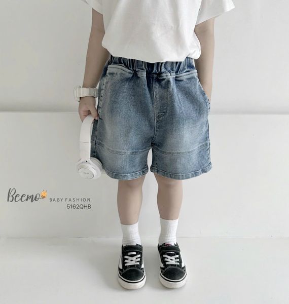 5162QHB - Quần jean Beemo đường viền gấu xanh size 80-130