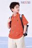 2603.81 - Áo thun Nexxi cổ bẻ họa tiết biển happy size 3-8y