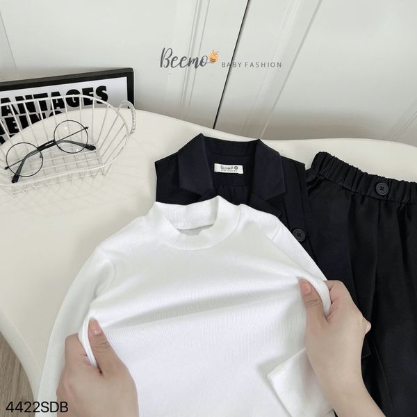 4579SDB - Bộ vest Beemo cho bé trai
