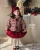 A5330 - Set áo khoác dạ + chân váy tutu đỏ cho bé size 90-130
