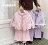 BBG07 - Set 4ct bộ nỉ lót lông + gile + găng tay cho bé size 100-140