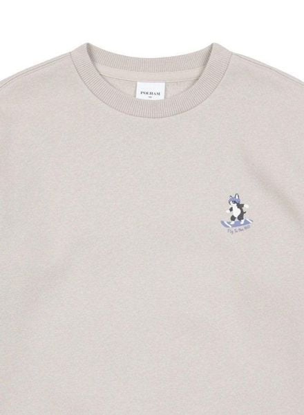 ABT102 - Áo nỉ bông trơn in ngực nhiều màu BTBG