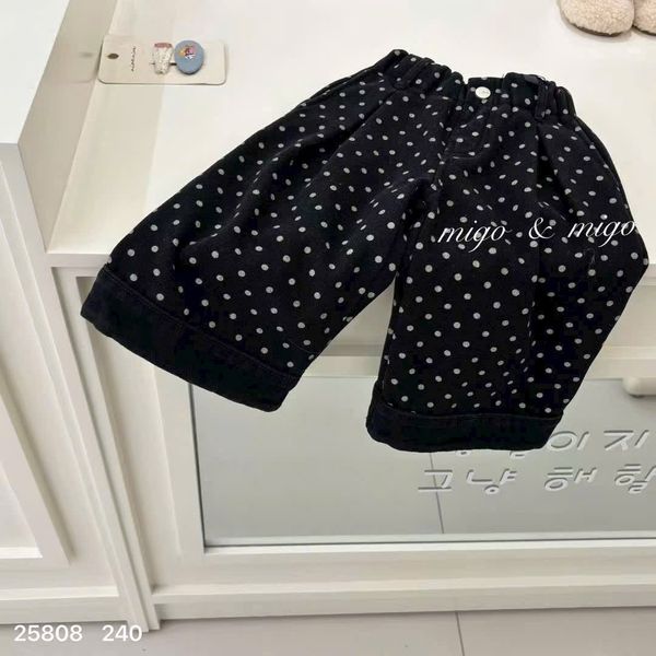 QBG11 - Quần jean lót nỉ đại Hàn Migo & Migo 2 màu cho bé size 80-120