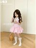 C288 - Váy Sofia Candy thô mềm ngắn tay cổ thủy thủ bé gái size 1-10y