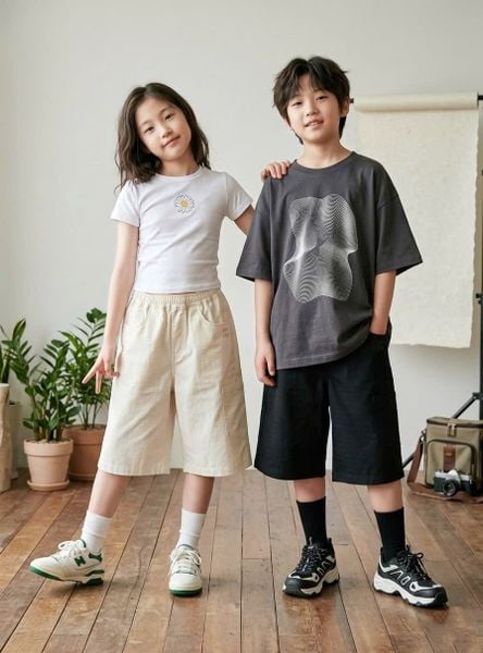 BM2605PT04 - Quần short lửng Beemon cho bé size 120-170
