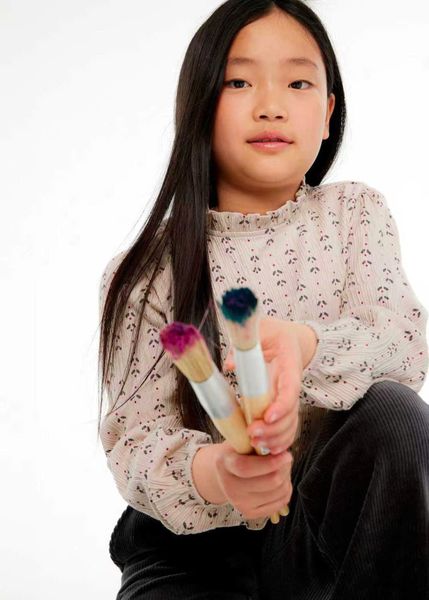 ABG01 - Áo thun nhăn 2 hình cho Bé Gái size 8 - 18y