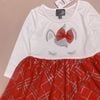 V00147 - Váy cotton phối chân voan nhiều màu size 4y / 5y / 6y
