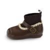 Q30 - Giày boots cho bé gái, chất liệu mũ giày bằng da tổng hợp, đế nhựa, size 22-30, không thương hiệu, NSX Wenling City Aida Shoes Co., LTD