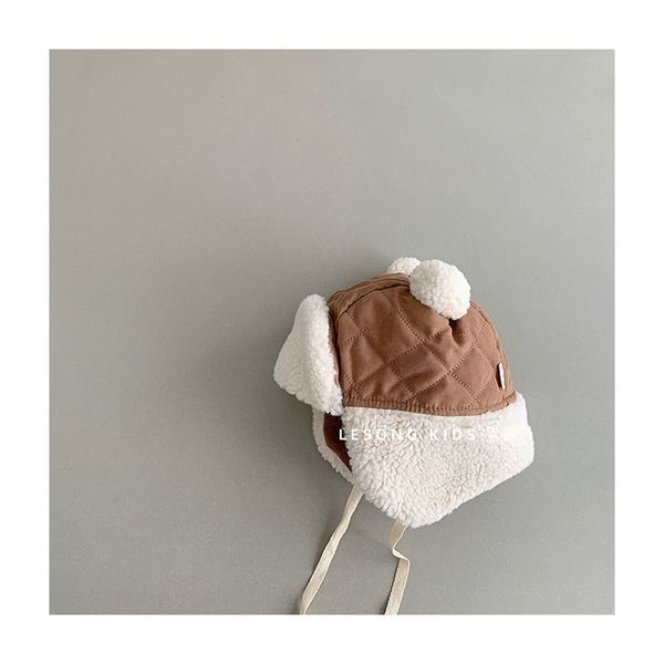 SH2512PK021 - Mũ phi công chống gió mùa đông cho bé, chất liệu vải cotton kích thước 42-46cm, NSX Yiwu Lesong Trading Co., Ltd