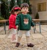 ABT05 - Áo nỉ bbz chủ đề Noel nhiều màu cho bé size 100-140