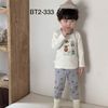 BBT26 - Bộ thun Luboer nhiều hình cho Bé Trai size 90 - 160