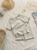 VJ125.1 - Bộ thun cổ sen June bé gái size 90 - 140