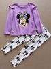BBG30 - Bộ cotton Disney Minnie Barbie nhiều màu cho bé gái size 2-7y