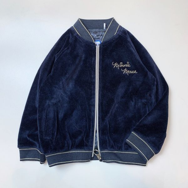 AK82 - Áo bomber nhung Disney màu đen minnie size 98 - 128