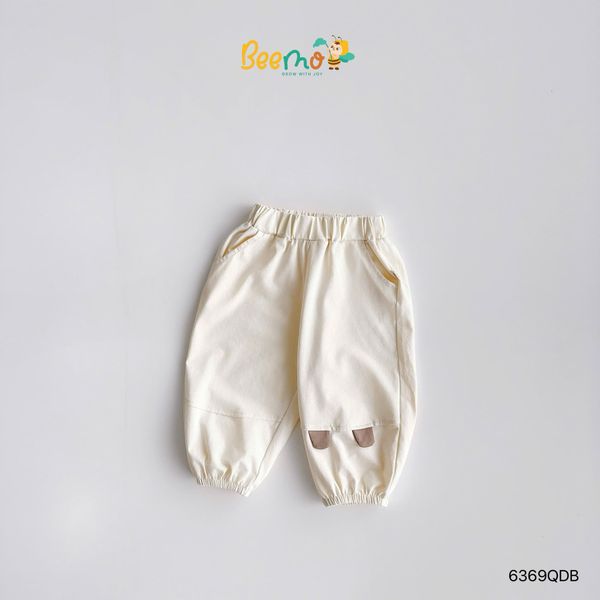 6369QDB - Quần cotton Beemo tai gấu nhiều màu size 1-6y