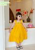 V00022 - Váy thô Sofia Candy hai dây thêu hoa ngực nhiều màu size 1-10y