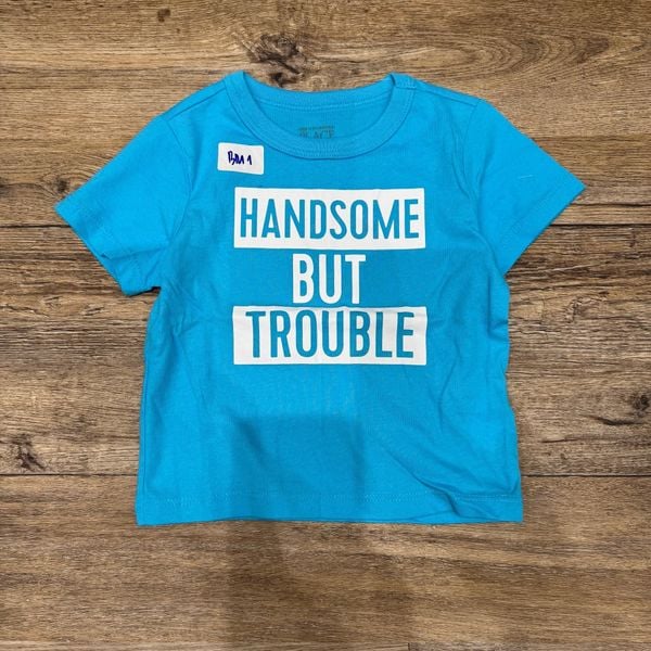 ABT40 - BM1 - Áo cotton cộc tay Place dòng Nhí nhiều mẫu Bé Trai size 12m - 5y