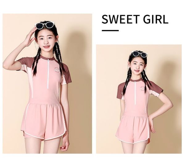 2397 - Bộ bơi YUKE liền thân cho bé gái size 2XL-6XL