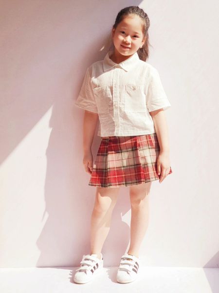 CVAY17 - Chân váy Bee Mon xếp ly kèm quần 5 màu