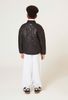 AKBT10 - Áo khoác phao bomber PM 2 màu đen/tím cho bé size 120-160