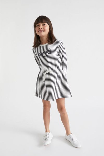 V00107 - Váy nỉ bông chun eo nhiều màu size 12m - 10y