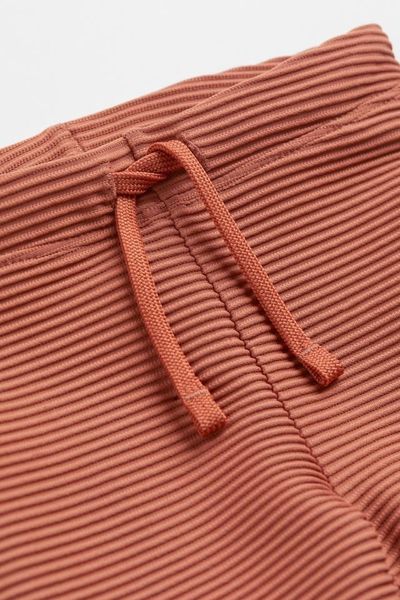 DB00047 - Bộ bơi rời thun gân áo dài tay 2 màu xanh / cam đất size 3m - 4y