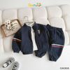 5362BDB - Bộ khoác Beemo bomber phối dây thêu gấu
