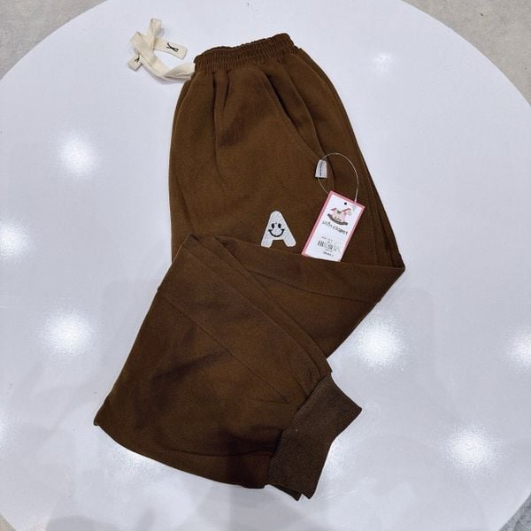 QBG16 - Quần nỉ hai da bo gấu nhiều màu dòng Đại cho bé size 13 - 17y