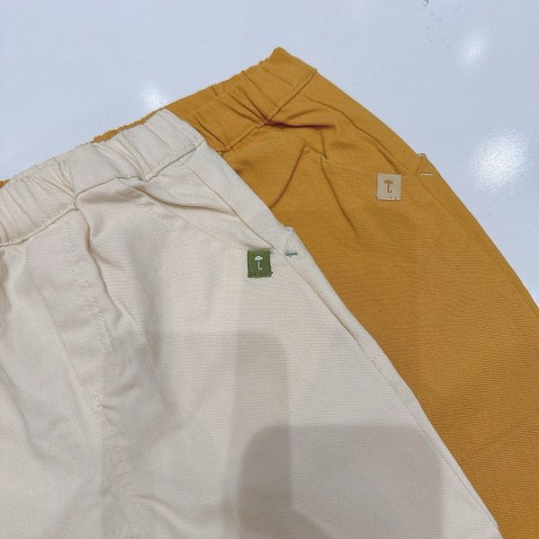 QBG20 - Quần kaki Soft MM 2 màu kem/vàng cho bé size 90-120