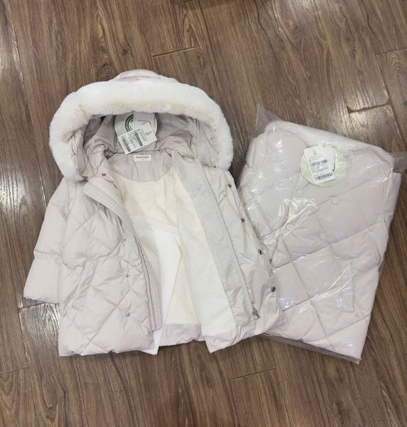 AKBT19 - Áo khoác phao lông vũ Happyland 2 màu cho bé size 90-120