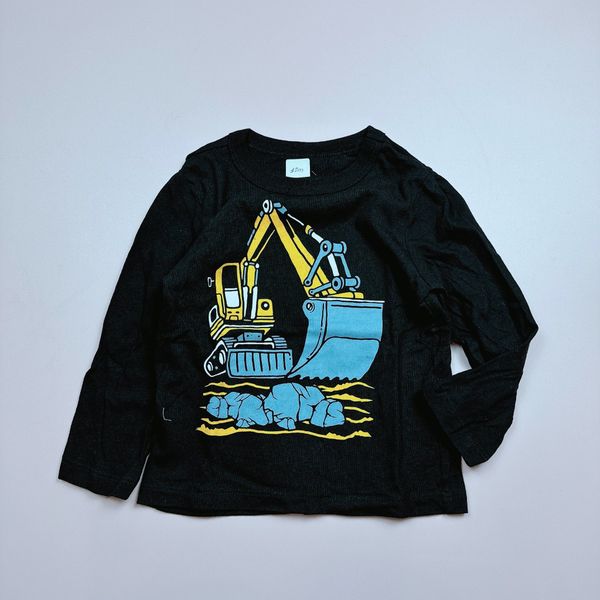 ABT114 - Áo cotton dài tay dòng nhí cho bé trai size 1-5y