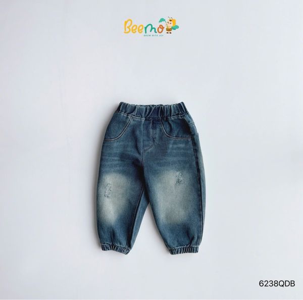 6238QDB - Quần jean rách Beemo 2 màu cho bé size 1-6y