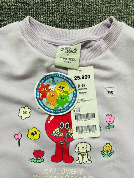 ABT90 - Áo nỉ mỏng da cá Topten nhiều hình BTBG